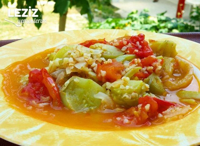 Yeşil Domates Yemeği