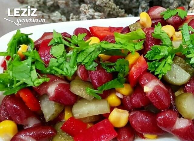 Meksika Fasulyeli Salata