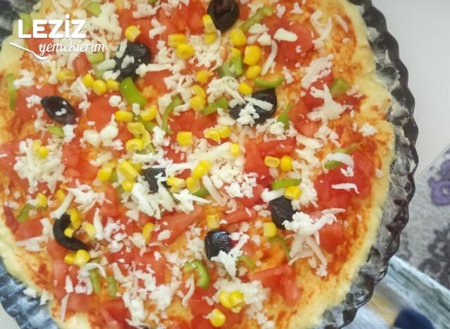 Vejeteryan Pizza Tarifi