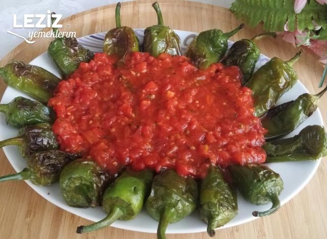 Kahvaltıya Biber Kızartması