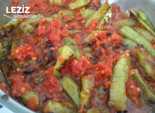 Domates Soslu Kahvaltılık Biber