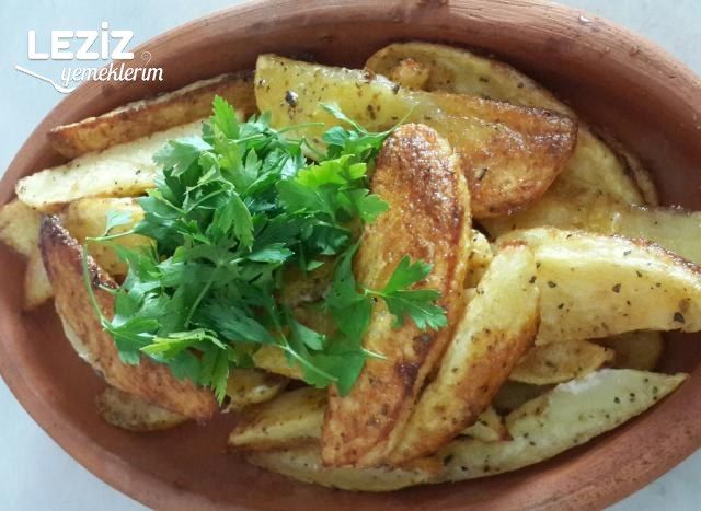 Fırında Elma Dilim Patates