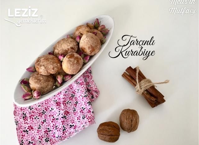 Enfes Tarçınlı Cevizli Kurabiye