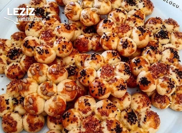 Kıyır Kıyır Tuzlu Çiçek Kurabiye