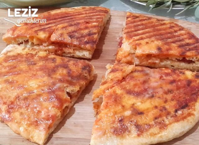 Hafta Sonu Kahvaltısına Yakışacak Nefis Bazlama Tostu