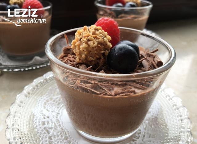 Ev Yapımı Çikolatalı Puding Tarifi