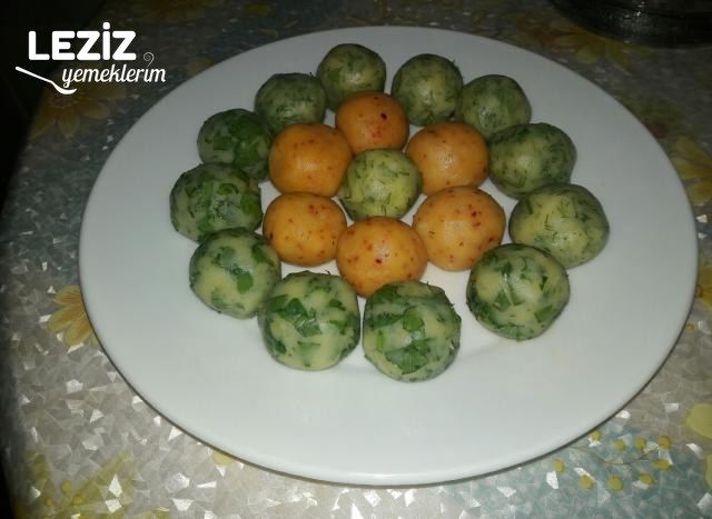 Patatesli Renkli Toplar