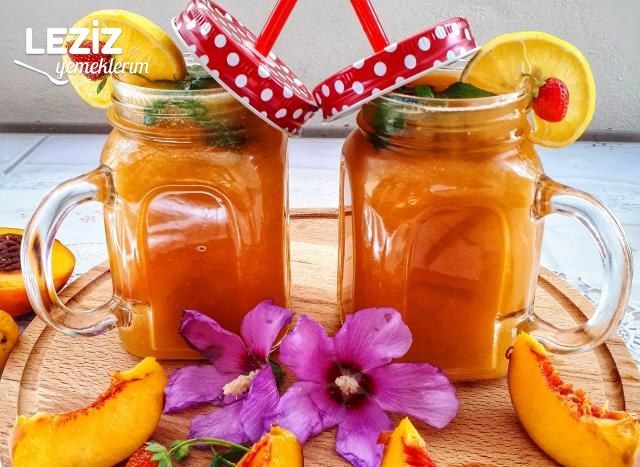 Doğal Şeftalili Limonata
