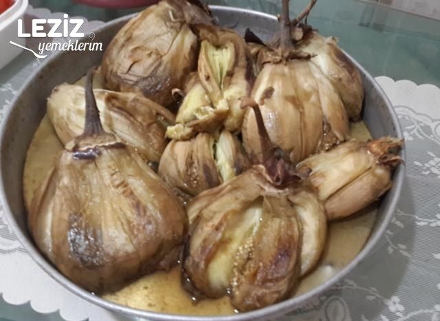 Fırında Kolaymı Kolay Kışlık Patlıcan Közlemesi