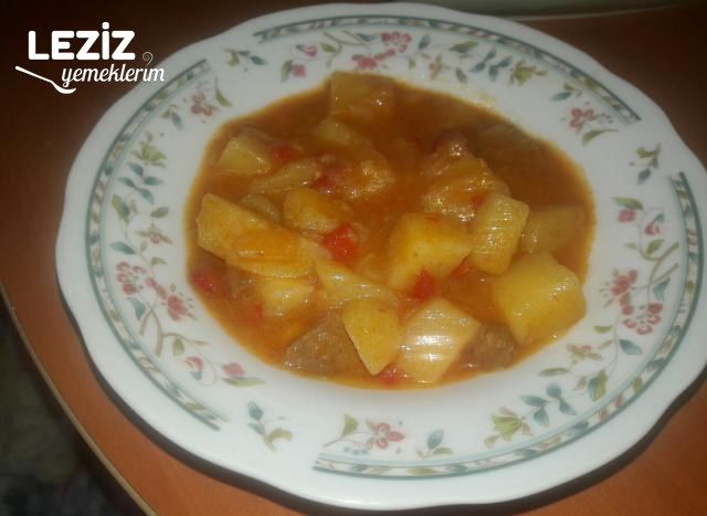Etli Patates Yemeği Nasıl Yapılır