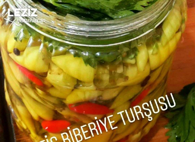 Top Biber Turşusu (Hazırları Aratmayacak Kadar Güzel)