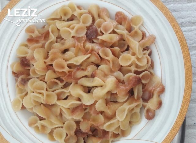 Kavurma (Demleme) Makarna