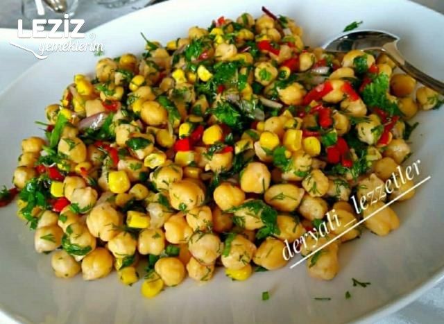 Nohut Salatası (Orjinal - Ev Yapımı)