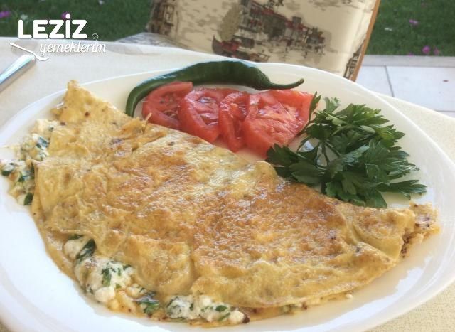 Otlu Beyaz Beynirli Omlet