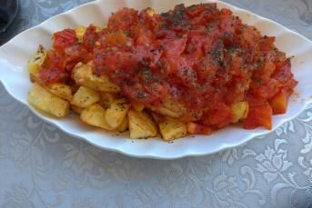 Kahvaltılık Soslu Patates
