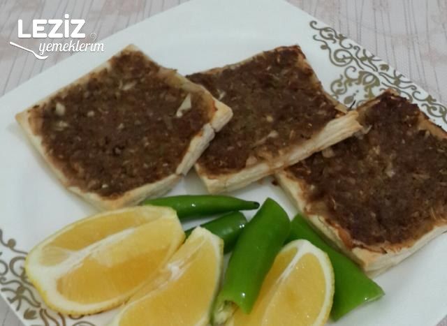 Kıymalı Milföy Pide