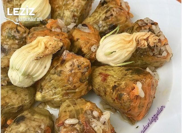Kabak Çiçeği Dolması Nasıl Yapılır