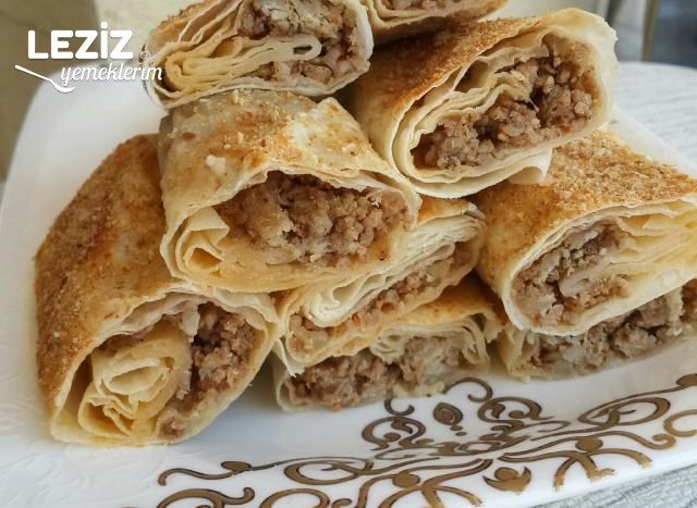 Galetalı Çıtır Kıymalı Rulo Börek