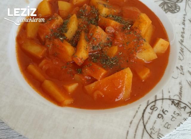 Kıymasız Patates Yemeği