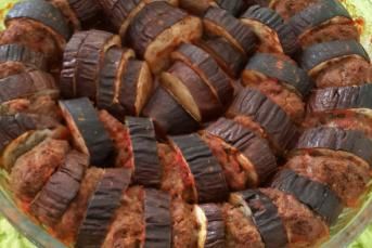 Borcamda Patlıcan Kebabı