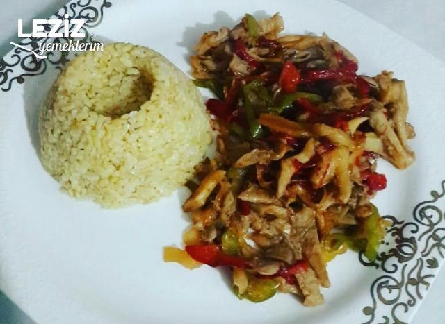İstiridye Mantarı Fajitası