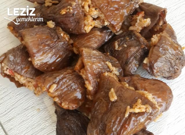 Kuru Patlıcan Dolması