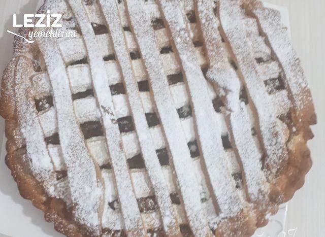 Margarinsiz Elmalı Tart