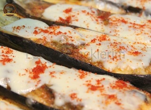 Hellim Peynirli Patlıcan Dilimleri
