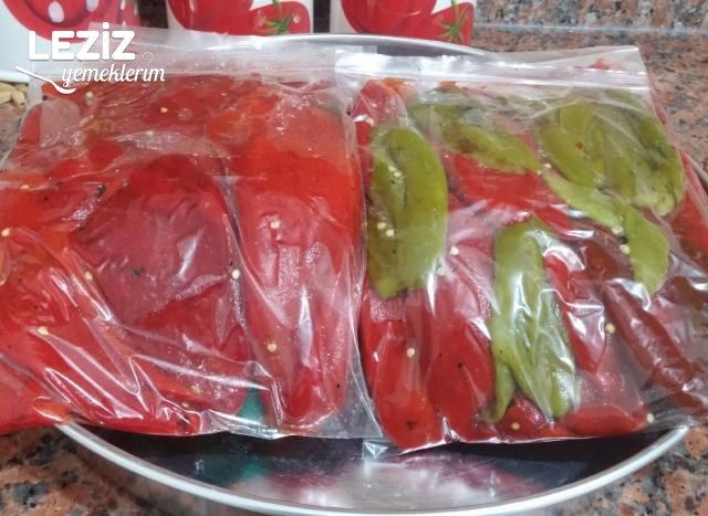 Dondurucuya Közlenmiş Biber Konulması