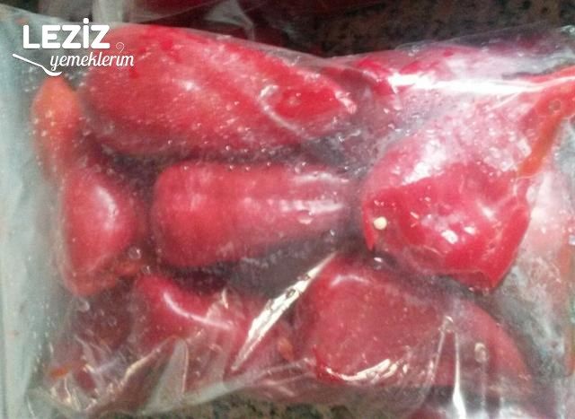 Dondurucuya Bütün Kapya Biber Koymak