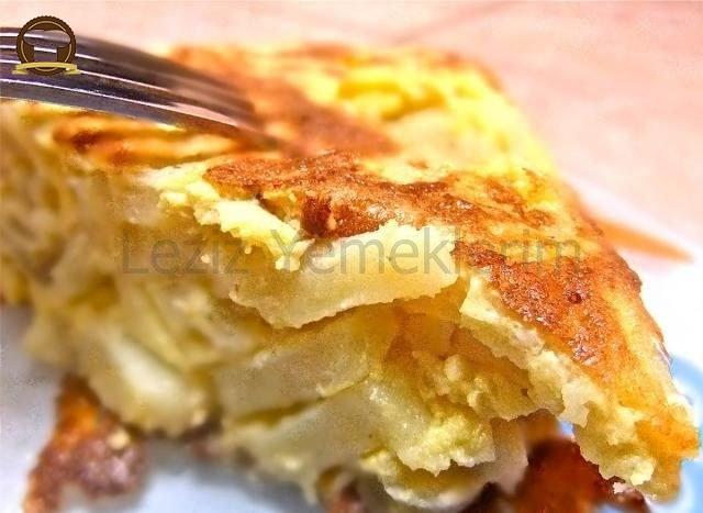 Patatesli Omlet