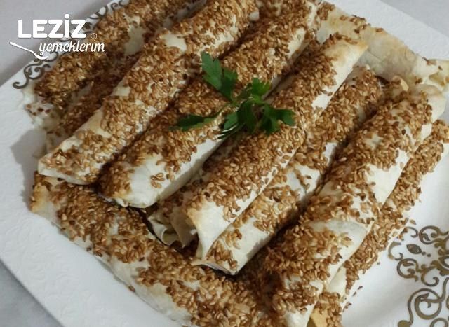 Fırında Peynirli Silindir Börek