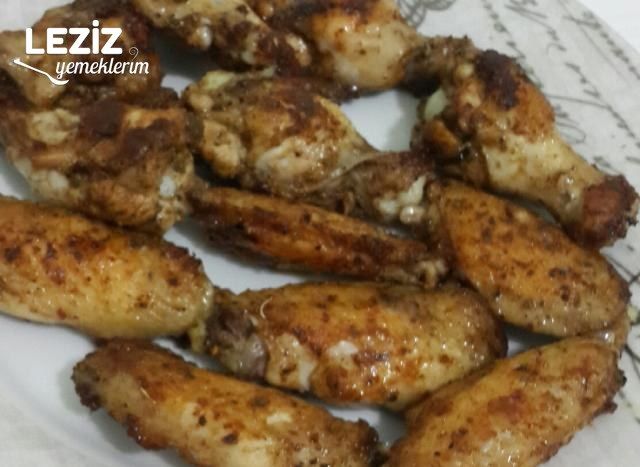 Mangal Tadında Tavada Tavuk Kanat