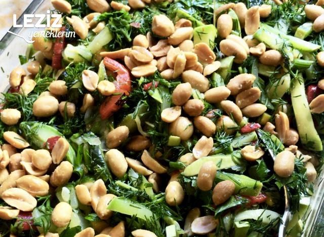 Nohutlu Fıstıklı Kabak Salatası ( Bayılacaksınız)