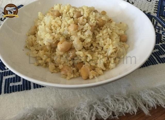 Nohutlu Bulgur Pilavı