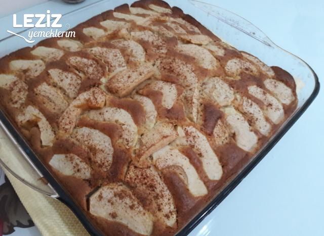 Cevizli Tarçınlı Elmalı Kek