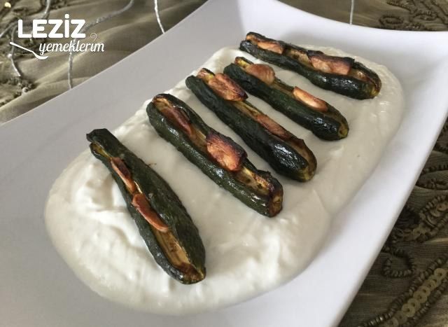 Fırında Mini Girit Kabak