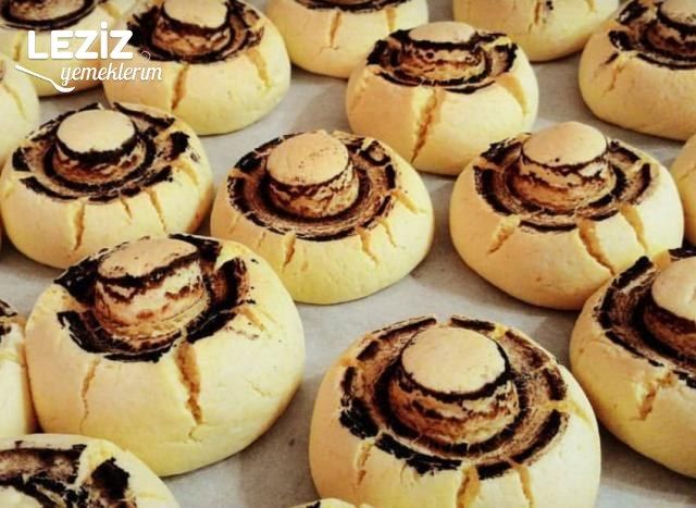 Enfes Mantar Kurabiye