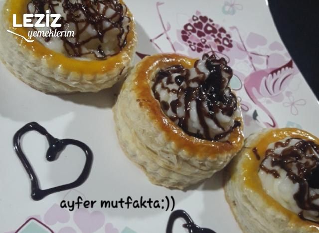 Kremalı Milföy Çanakları