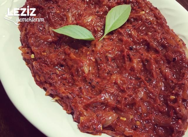 Urfa Usulü Acı Ezme