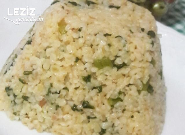 Pazılı Bulgur Pilavı