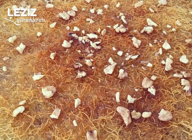 Cevizli Tel Kadayıf Yapımı