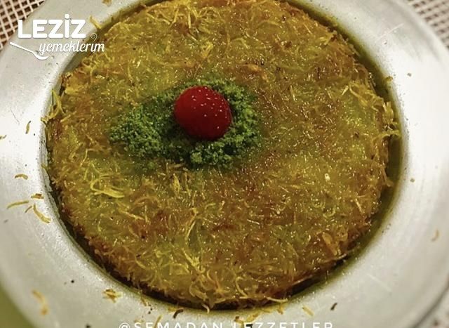 Taze Peynirli Antep Fıstıklı Künefe