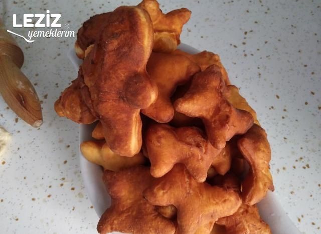 Kabartma Tozlu Pratik Pişi