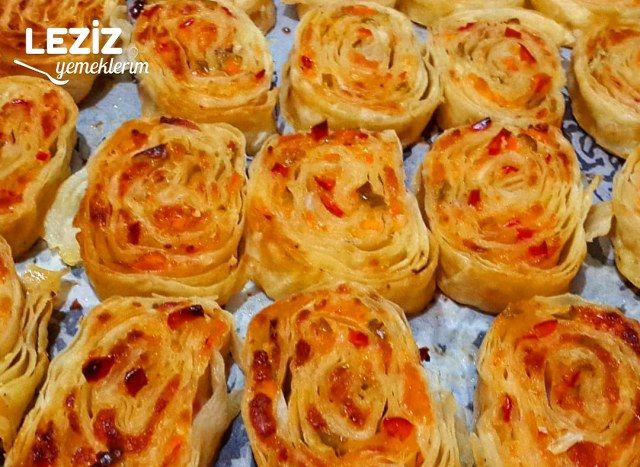 Sebzeli Rulo Börek