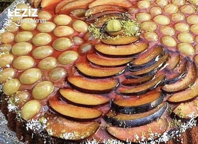 Nefis Meyveli Tart Kek