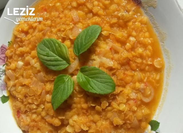 Kırmızı Mercimek Pilavı