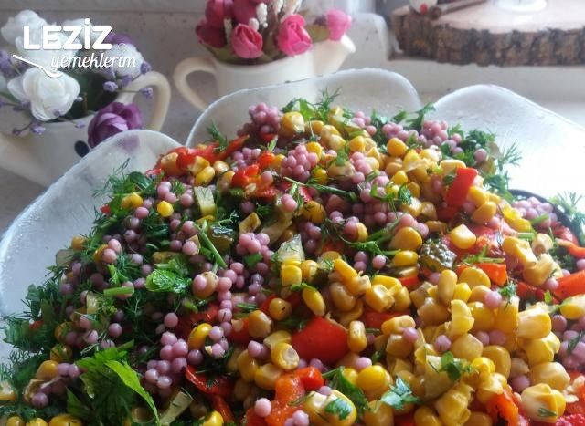 Şalgam Suyu İle Kuskus Salatası