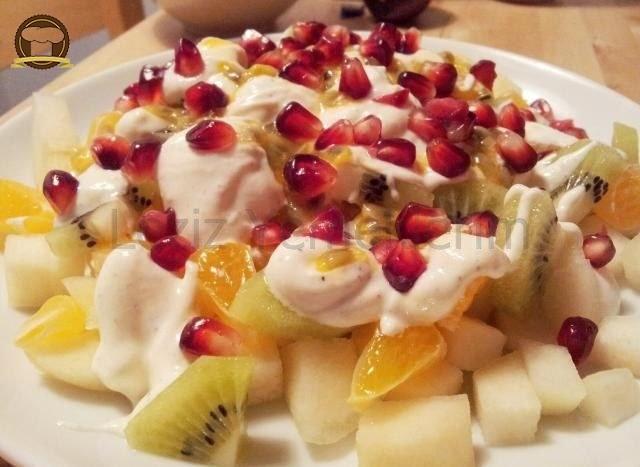 Kremalı Meyve Salatası