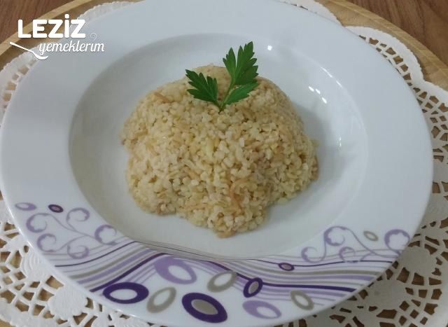 Nefis Tel Şehriyeli Bulgur Pilavı Tarifi